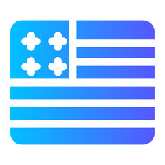 Flat Gradien gradient icon