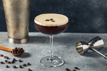 Boozy Refreshing Espresso Martini Cocktail
