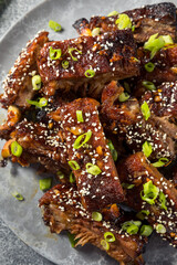 Homemade Spicy Asian Baby Back Ribs