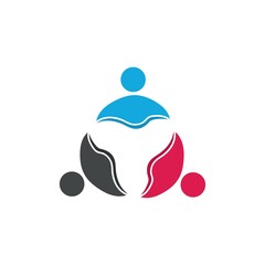 Community, network and social icon