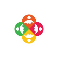 Community, network and social icon