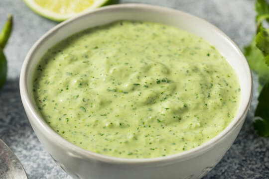 Homemade Peruvian Aji Verde Sauce