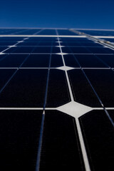 solar panels on the roof