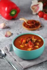 Traditional Hungarian meat stew - Goulash