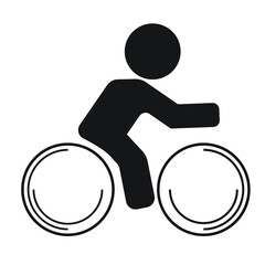 bicycle  design template illustration