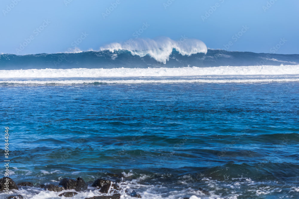 Poster vague de houle australe