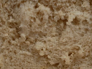 Foto op Canvas Mie du pain en gros plan. © Elimage