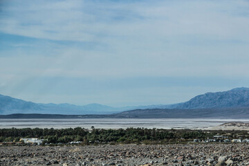 Mesquite sand dunes, Death Valley National Park, Death Valley, Inyo County, California