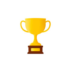 Championship for Victory Award, Trophy of Honor, 3D Victory Medal, Gold Cup, Gold Medal