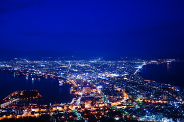 Night View from Mount Hakodate (Hakodateyama) in Hakodate, Hokkaido, Japan - 日本 北海道 函館市 函館山 夜景