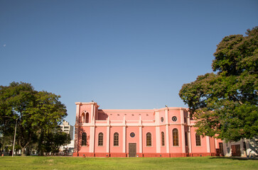 Fototapeta na wymiar Iglesia Cruz de los Milagros, Corrientes Argentina