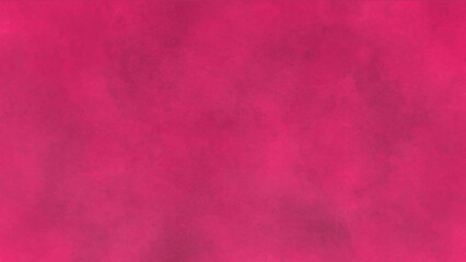 Pink color light ink effect shades gradient on textured paper. Soft smeared aquarelle painted magenta watercolor canvas for splash design, invitation background, vintage template