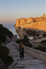 Früher Morgen in Bonifacio