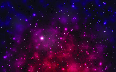 Galaxy luxury bokeh soft light abstract background, Vector eps 10 illustration bokeh particles, Background decoration