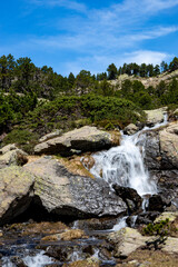 Cascade sur le plateau  des Camporeils en Capcir