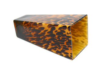 Brown Vase on the white Background