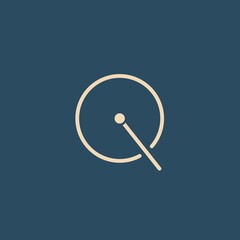 Letter Q Vector Logo Template Illustration Design.