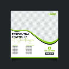 Real state post design template 2