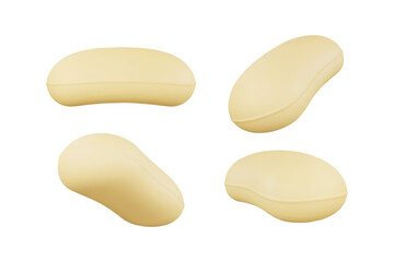 Realistic 3d soap vector object illustration