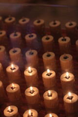 Velas en una Iglesia