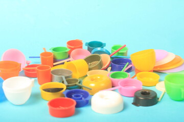 colorful plastic toys