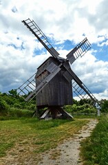 Plakat alte Windmühle