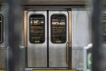 New york city subway doors