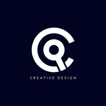Letter C Magnifying Logo Design | Letter C Search Logo Template