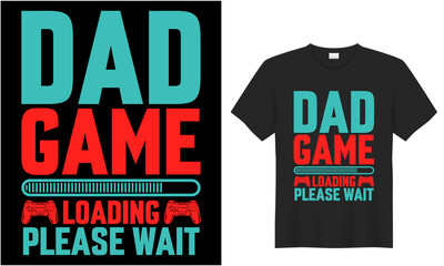 Obraz premium Gamer Stylish t-shirt design Vector illustration black background. Gamer Quotes and elements with slogan text, for t-shirt prints and other uses.