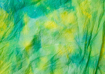 Obraz premium Summer watercolor background. Abstract artistic wallpaper. Wrinkled paper texture