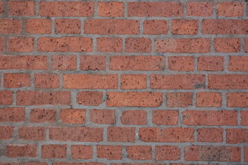 red brick wall