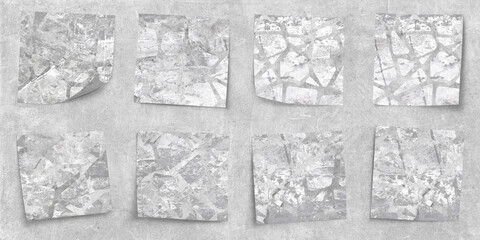 3d, gray color stone marble mosaic background