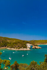 Arco di San Felice near Vieste, National park Gargano, Apulia, Italy