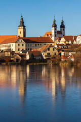 Fototapeta na wymiar Telc, Unesco world heritage site, Southern Moravia, Czech Republic.