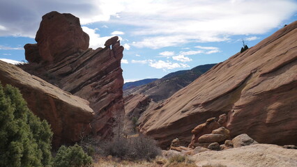 Red Rock Mountain Range in Colorado