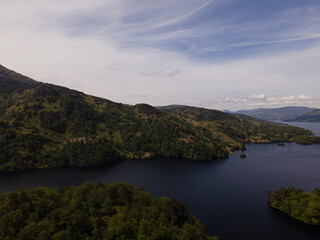 lake in the mountains