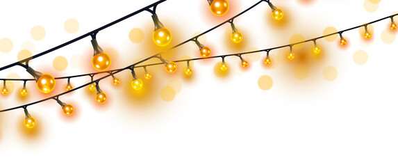 Christmas Warm Glowing Fairy Light Chains
