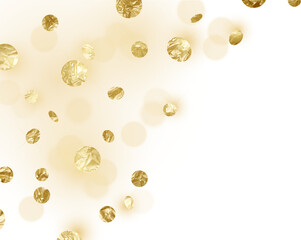 Gold Glitter Confetti - 509904387