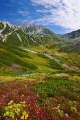 Fototapeta premium 初秋の立山連峰