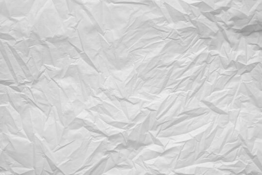 White Plastic Bag Background Texture Close Up