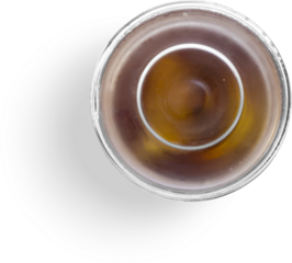 Tea Pot Glass Lid with Tea