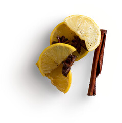 Tea Lemon And Cinnamon © Custom Scene
