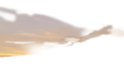 Sunset cloud overlay