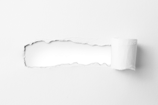 Hole Torn Paper Elements