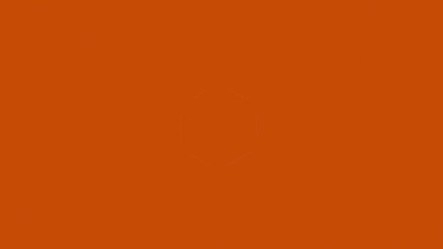 Looped Orange Bakcground 4K Resolution Video