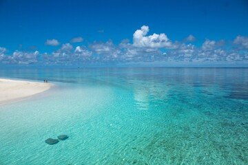 amazing and wonderful beach next to the coral reef at Heron Island Queensland australia