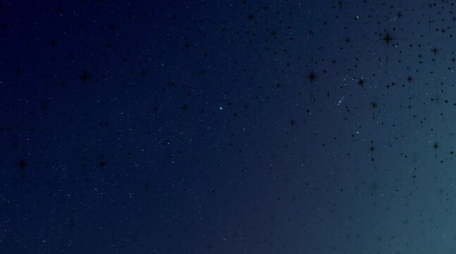 Starry Background 4K Resolution Video