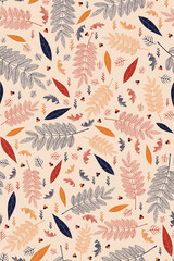 Seamless Floral Pattern Design 3