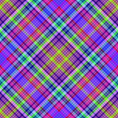 Rainbow seamless pattern with colorful diagonal stripes. Vector eps 10