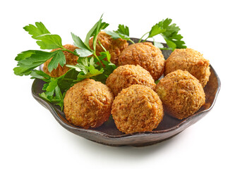 bowl of falafel balls